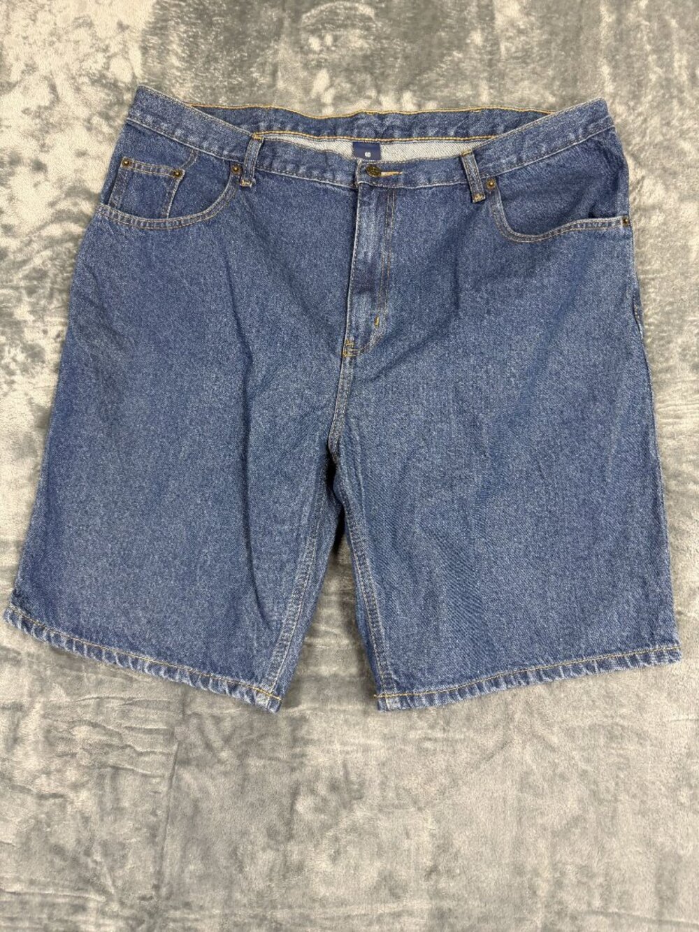 Rural King Mens Blue Denim Jean Shorts Size 40 100% Cotton Durable Workwear